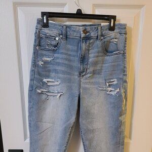 Distressed Curvy Super Hi-rise Jegging Ne(x)t Level Stretch 12 regular jeans